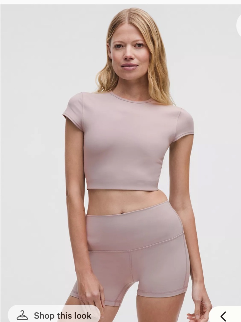 Lululemon Nulu Mesh-Back Baby Tee